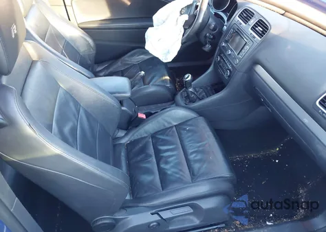 2012 Volkswagen Golf R 2-Door из США, поврежденный, VIN WVWRF7AJ9CW337337